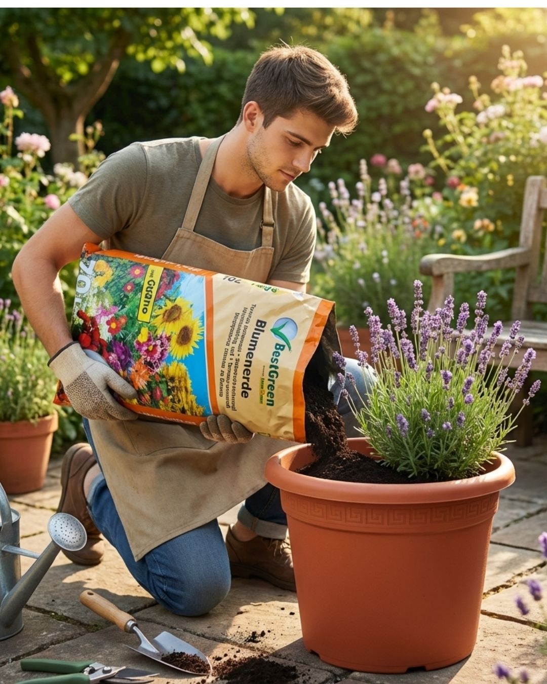 Sustrato universal para plantas en maceta