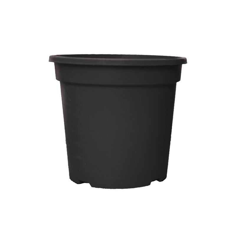 Maceta de plástico para garden de color negro