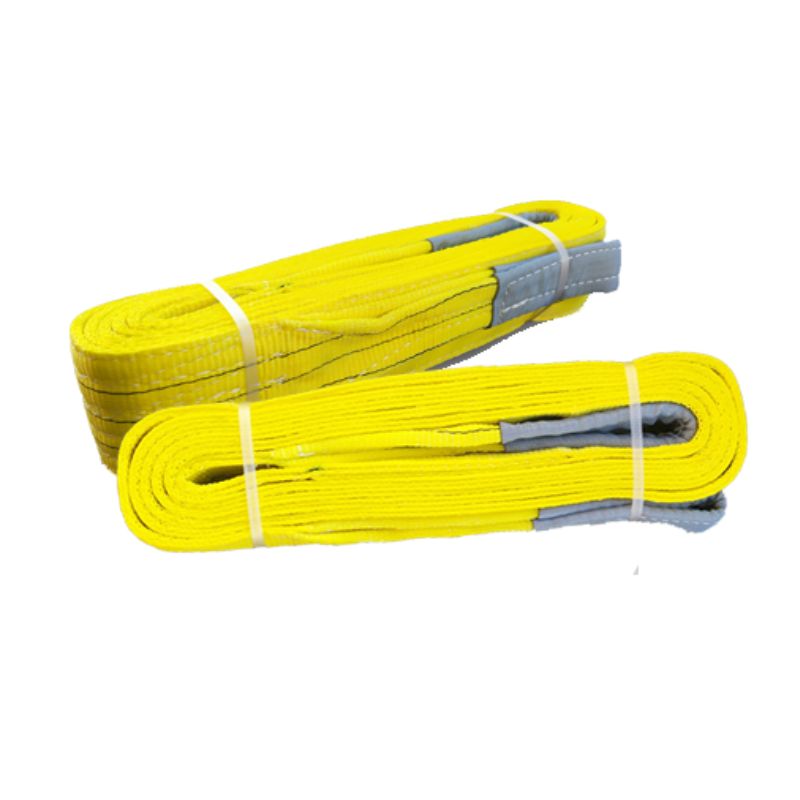 Eslinga Plana Doble Banda AFT – Alta resistencia 2000 kg (verde) y 3000 kg (amarilla)