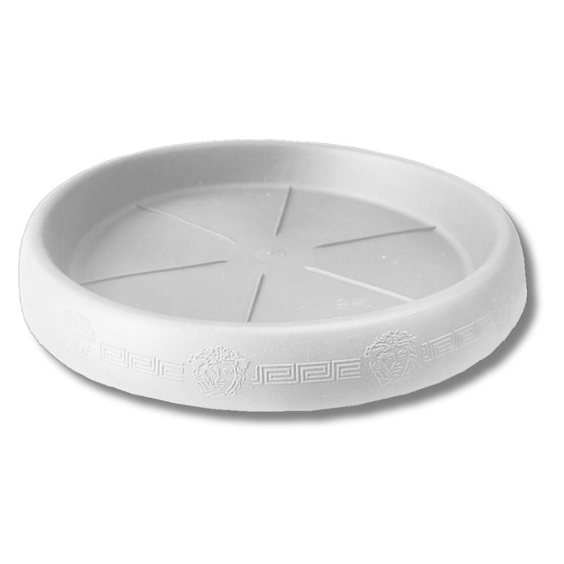 Plato Hondo Decorativo Redondo | Protección y Elegancia para Macetas de Jardín y Hogar