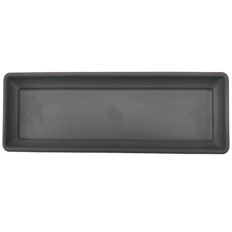 Plato CASIOPEA Rectangular — Drenaje para Jardinera 40, 50 y 60 cm | Terracota, Blanco, Antracita y Verde