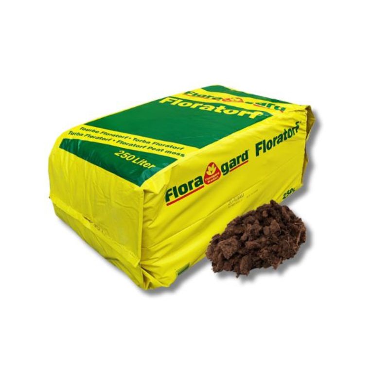 Saco amarillo de turba rubia gruesa