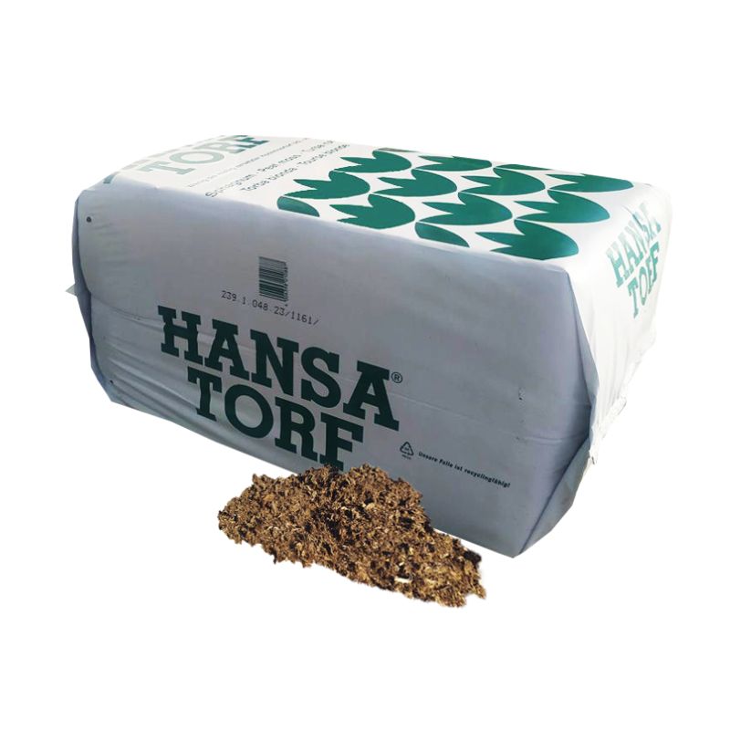 Saco blanco de turba rubia fina