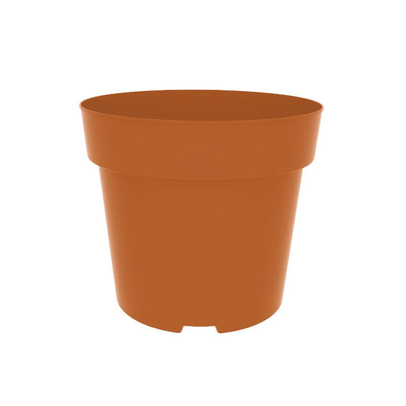 Contenedor CGA para Planta Ornamental de color marrón terracota