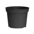 Maceta de producción baja para viveros de color gris antracita