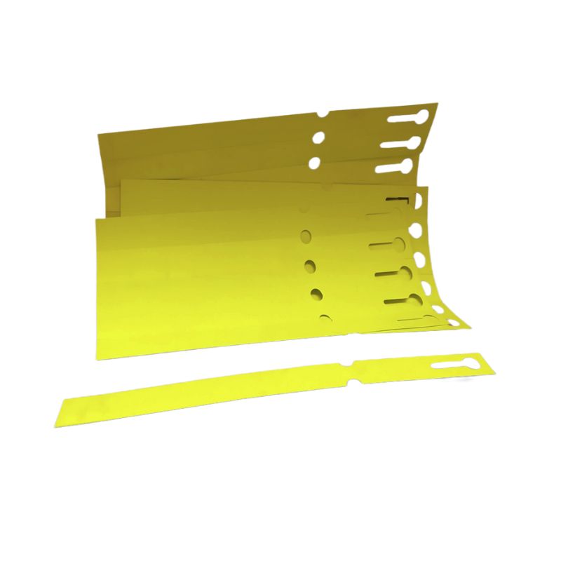 Pack de Etiquetas envolventes para marcar plantas de color amarillo