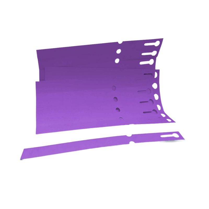 Pack de Etiquetas envolventes para marcar plantas de color lila