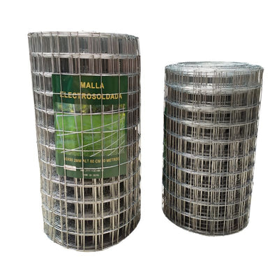 Malla electrosoldada galvanizada en rollo 25 metros – Resistente, segura y fácil de instalar