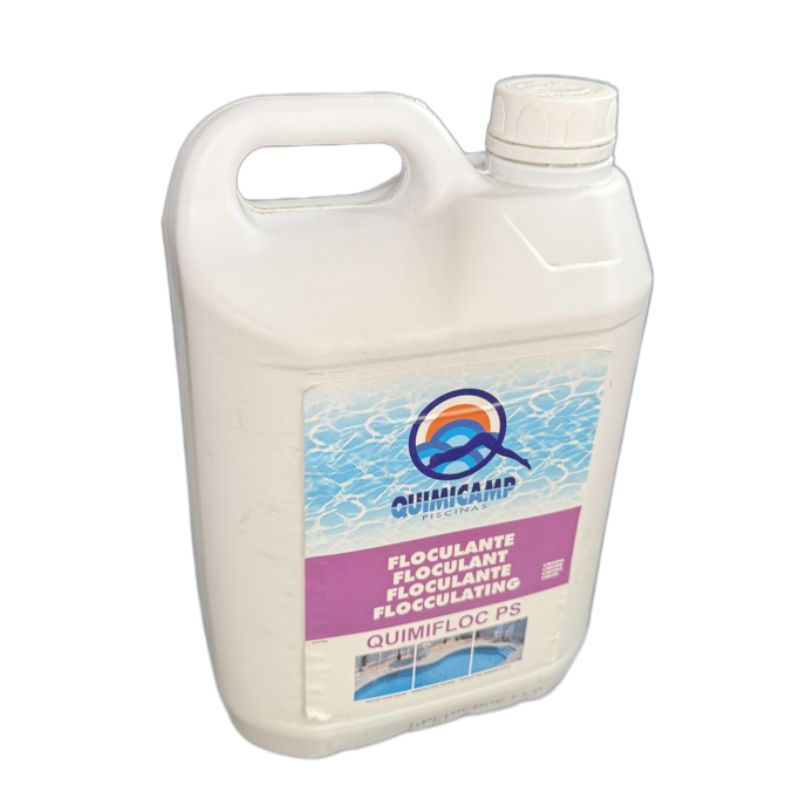 Quimifloc PS Líquido | Floculante para Piscinas: Agua Turbia a Cristalina en 8 Horas