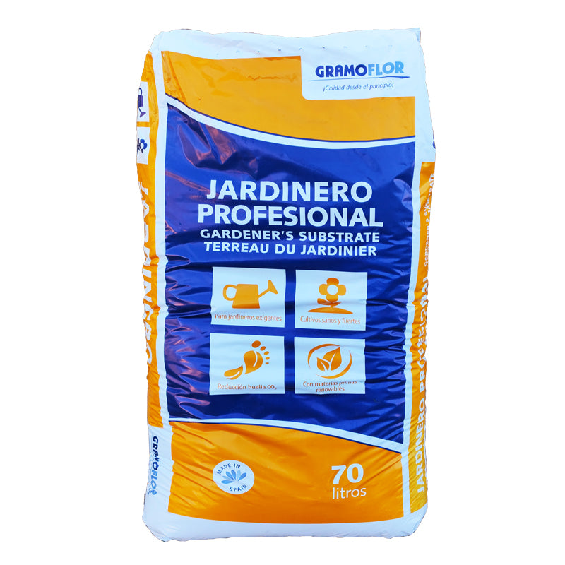 Sustrato para Plantas Profesional Gramoflor Jardinero 70 L | Made in Spain