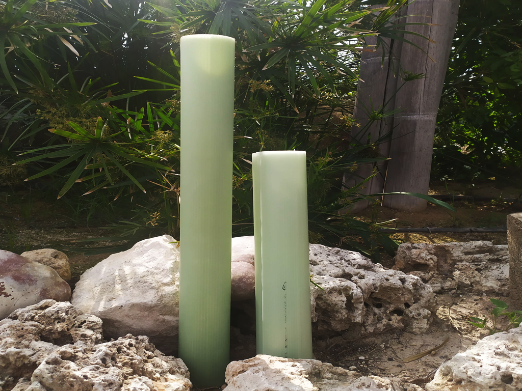 comprar online protectores para planta en forma de tubo de doble capa