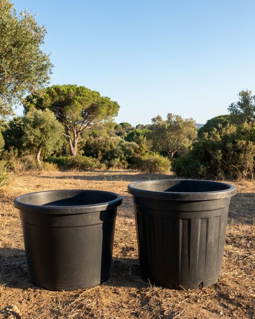 Maceta estética de producción para árboles