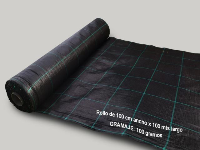 MALLA ANTIHIERBAS -100gr. ROLLO 0,70 X 100 METROS