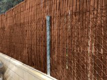 Brezo corteza pino simple - 150cm alto x 5m largo 