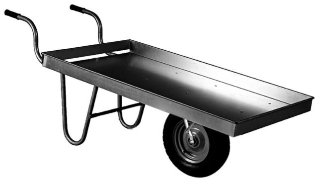 CARRETILLA PLANA UNA RUEDA 140X63 CM 