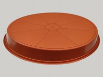 PLATO REDONDO TERRA Ø25